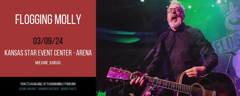 Flogging Molly at Kansas Star Event Center - Arena at Kansas Star Event Center - Arena